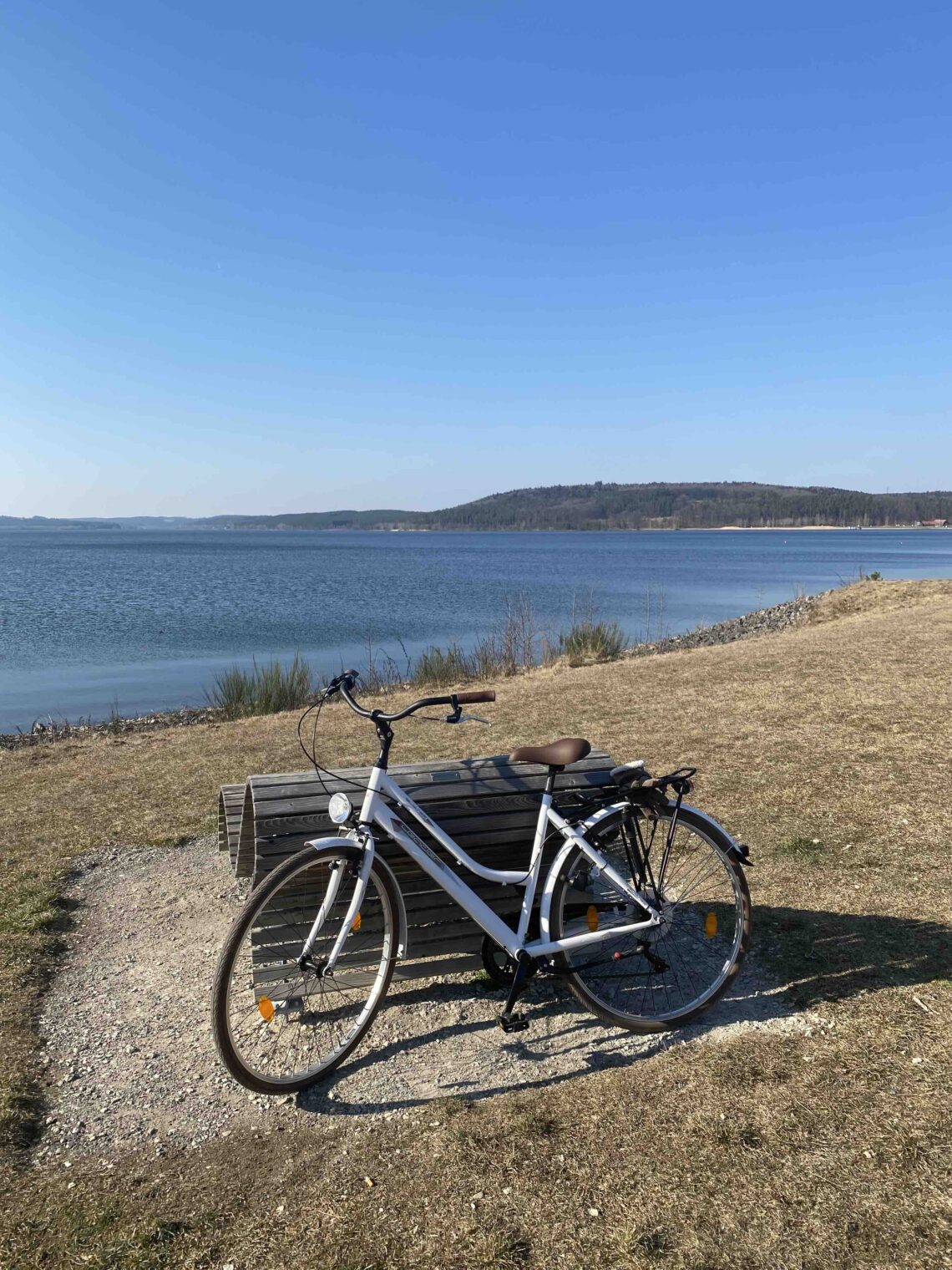 Brombachsee mit dem Fahrrad erkunden