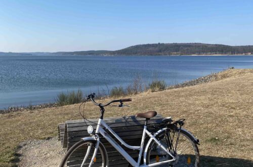 Brombachsee mit dem Fahrrad erkunden