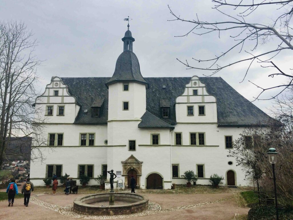 Dornburger Schlösser - Blick auf das Renaissanceschloss