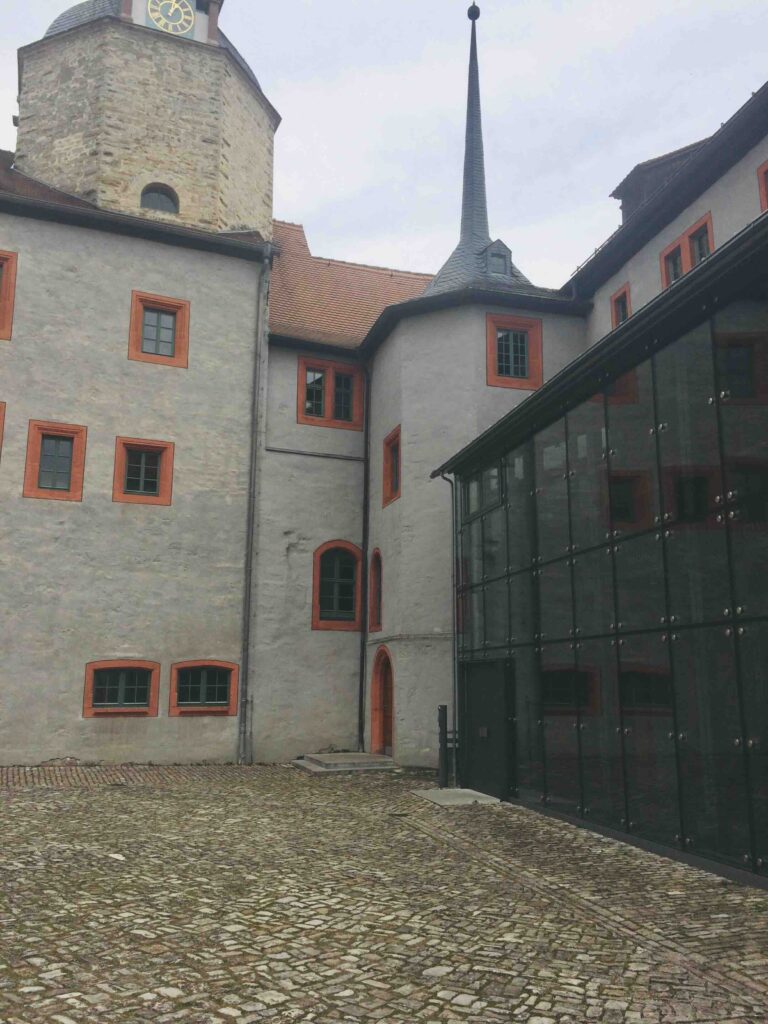 Dornburger Schlösser - Blick auf den Hof Altes Schloss