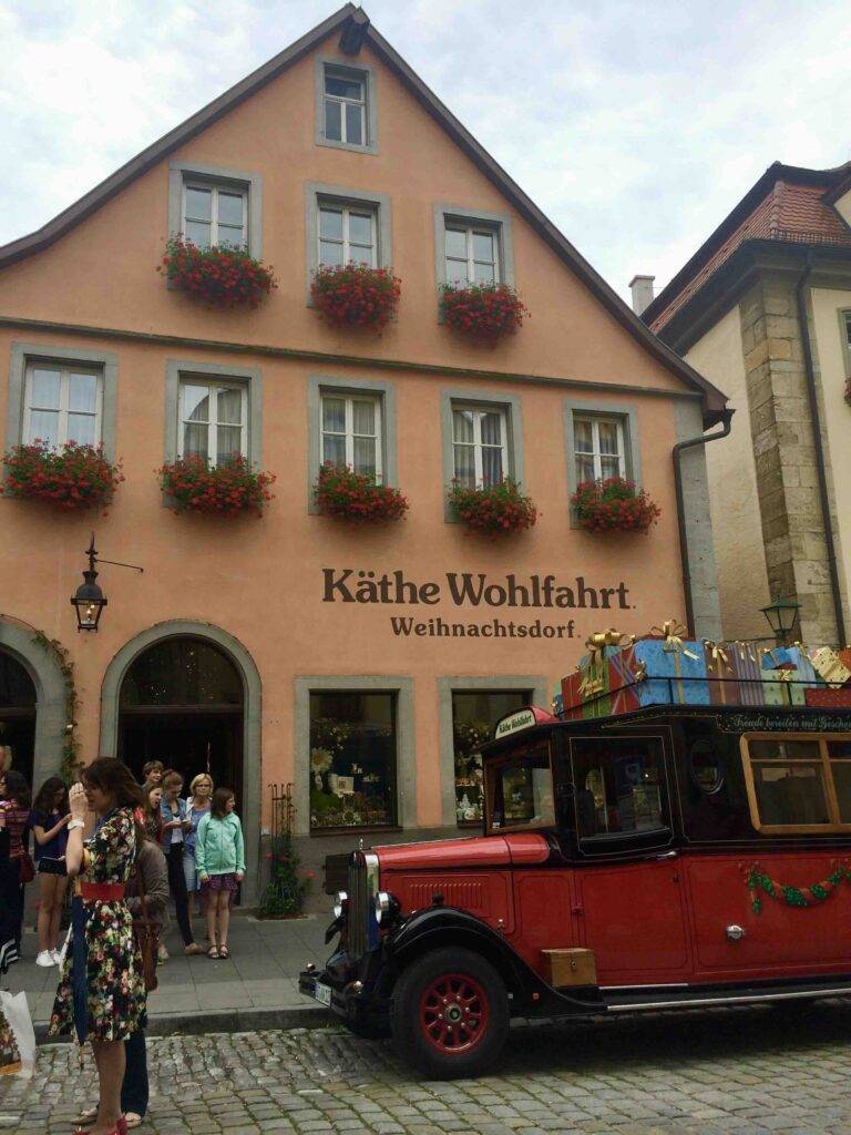 Rothenburg ob der Tauber - Käthe Wohlfahrt