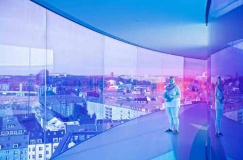 Aarhus Dänemark Rainbow Walk