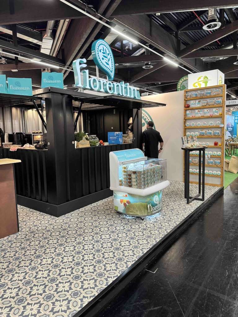 Stand von Florentin auf der Biofach 2026