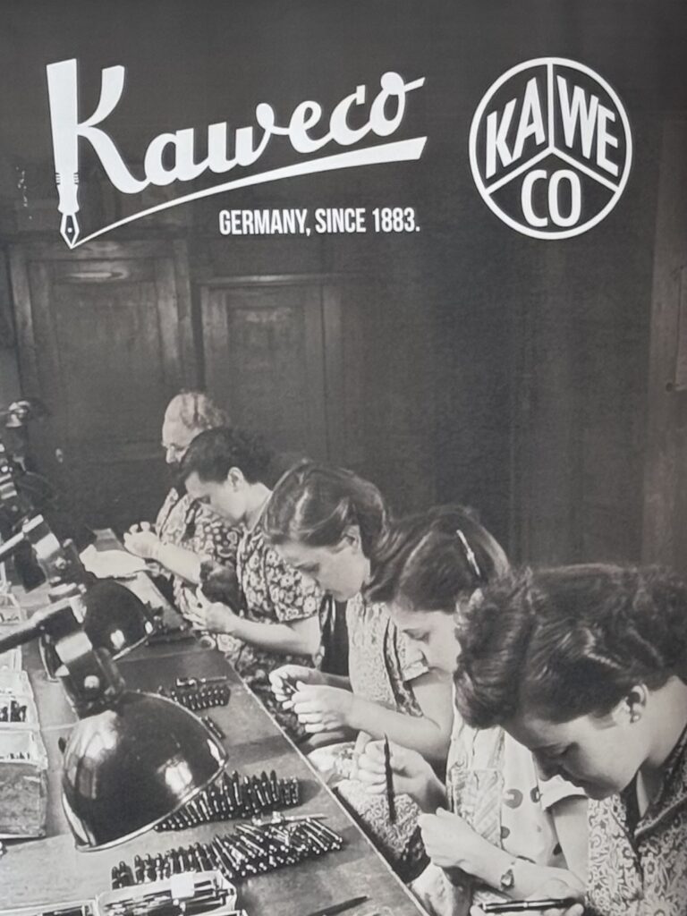 Historische Informationen zur Schreibgeräteherstellung von Kaweco